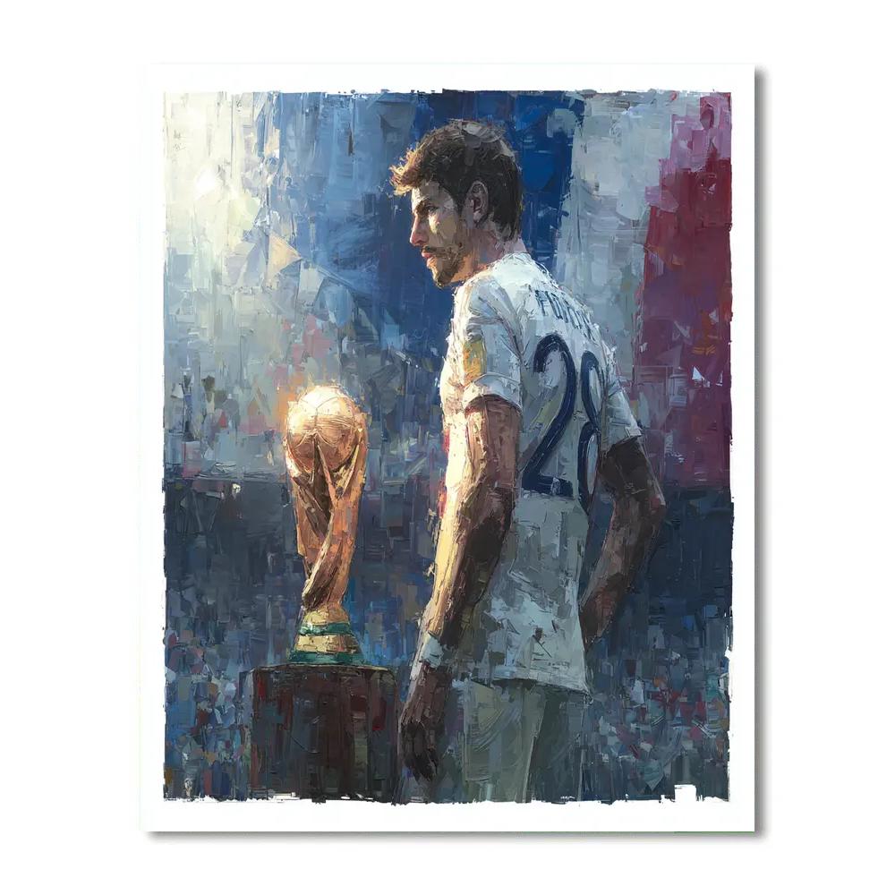 Fifa 2026 Zidane Legacy Numbered painting kits