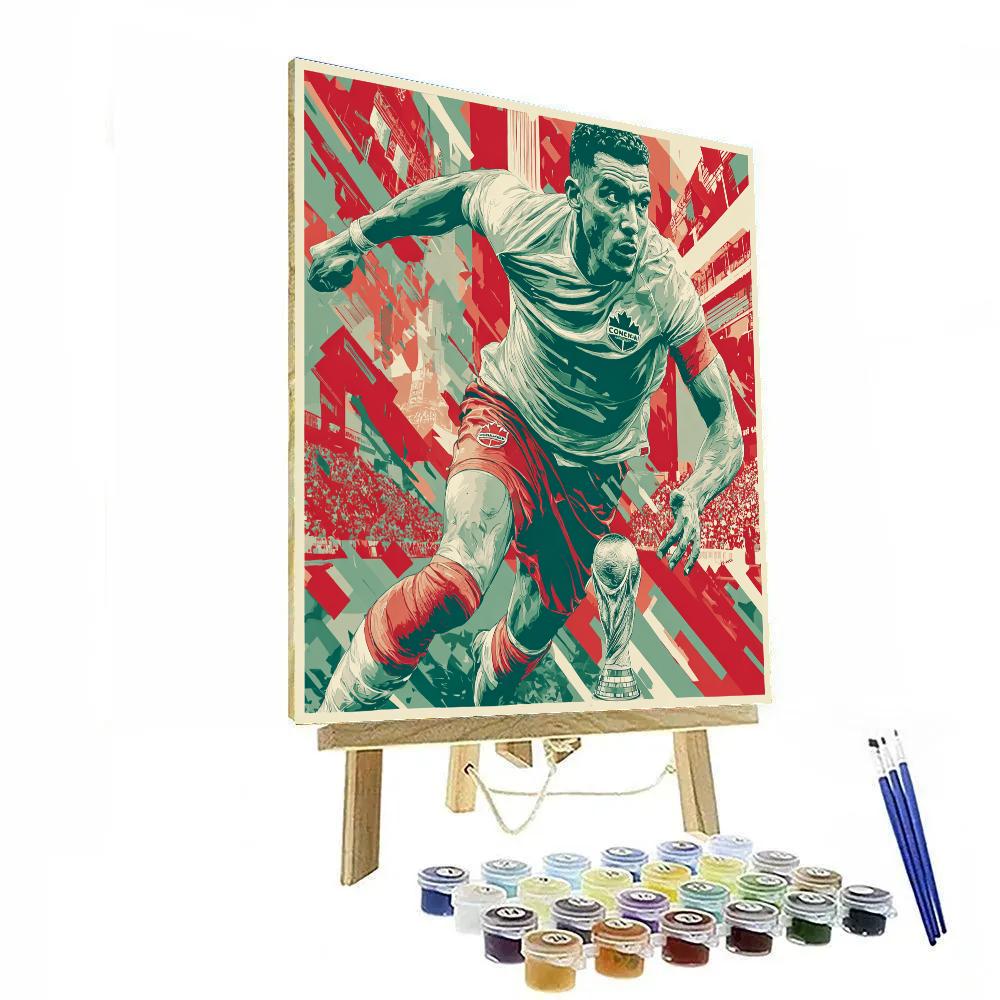 Davies Fifa 2026 Speed Painting by numbers kit