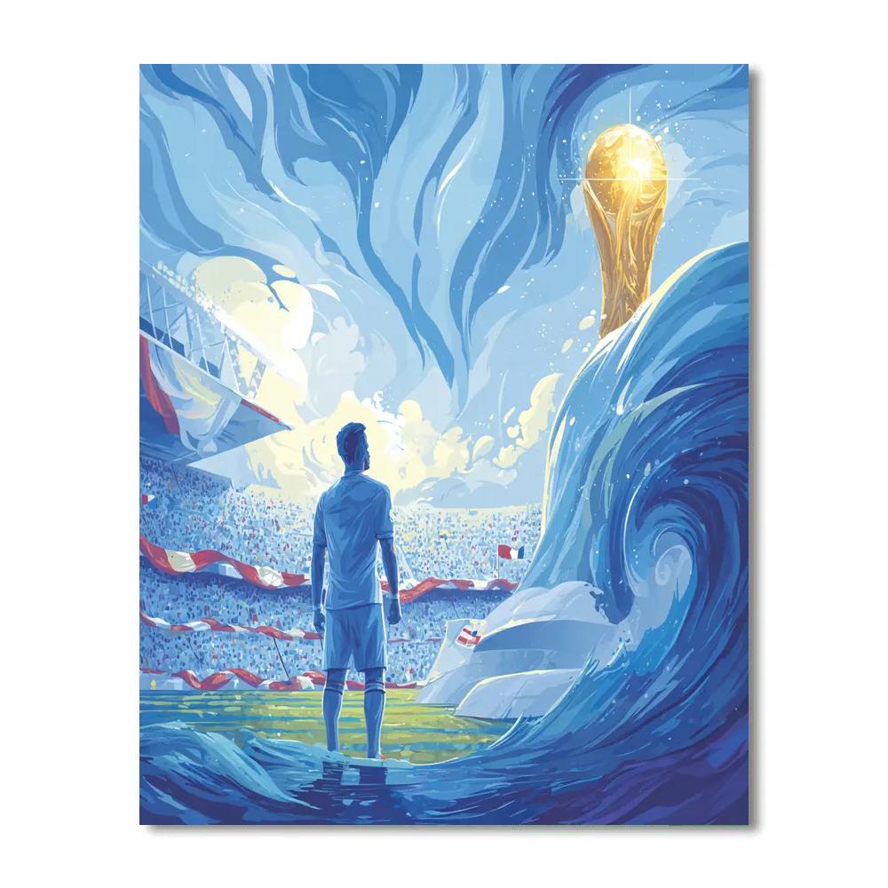 Cabo Verde Fifa 2026 Breeze DIY paint by numbers