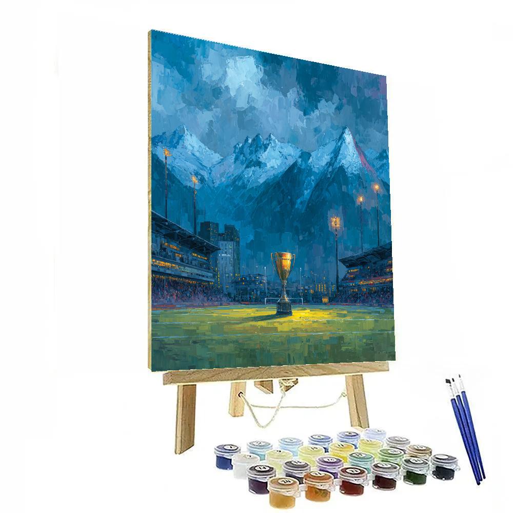 Vancouver Fifa 2026 Blue Paint by numbers kits
