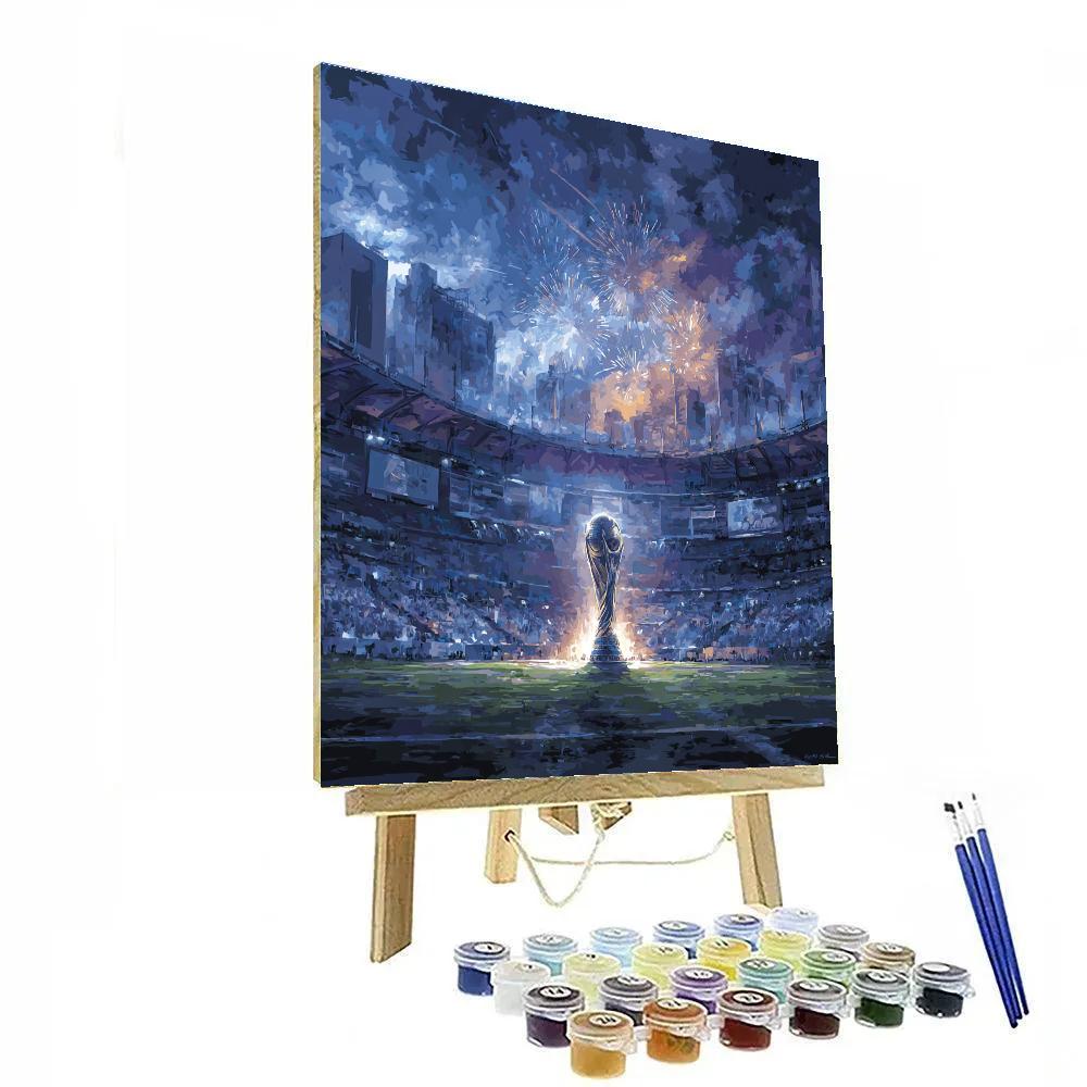 Fifa 2026 Final Night Paint by numbers art