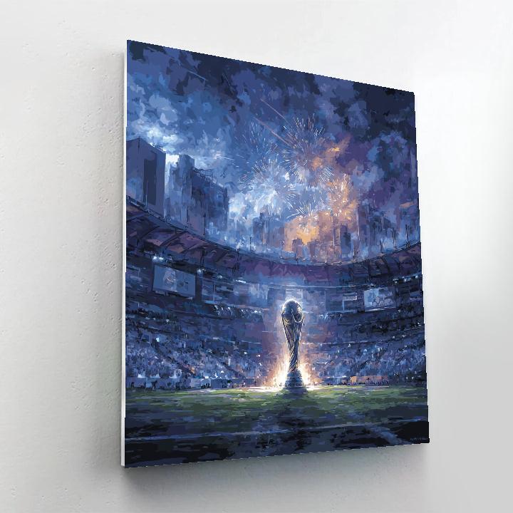 Fifa 2026 Final Night Paint by numbers art