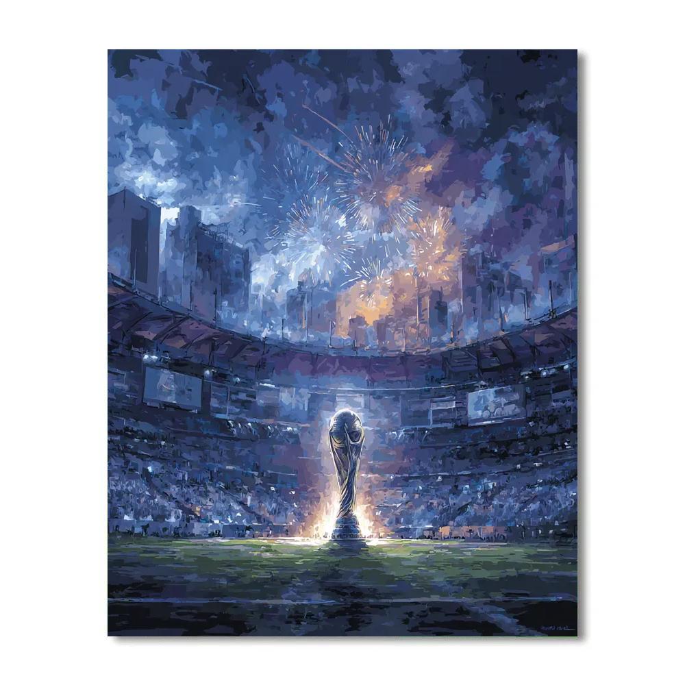 Fifa 2026 Final Night Paint by numbers art