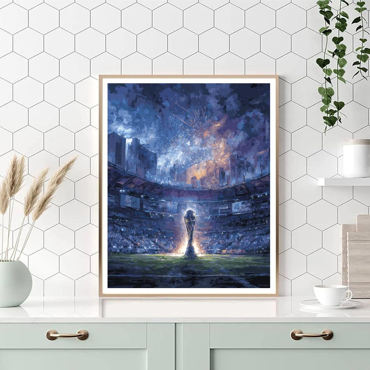 Fifa 2026 Final Night Paint by numbers art