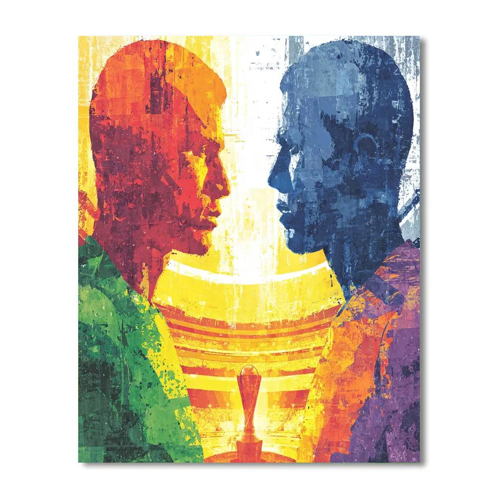 Fifa 2026 Portugal Vs Colombia DIY paint by numbers