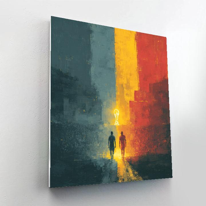 Fifa 2026 Belgium Vs Egypt Numbered painting kits
