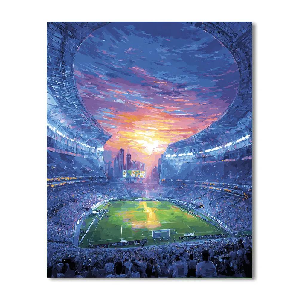Fifa 2026 Trophy Aurora painting number kit