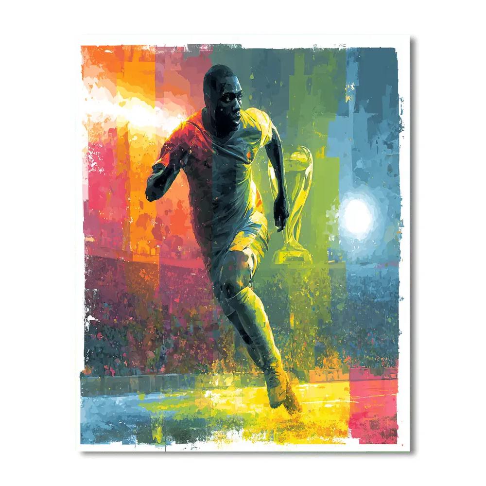 Kudus Fifa 2026 Pulse paint by number