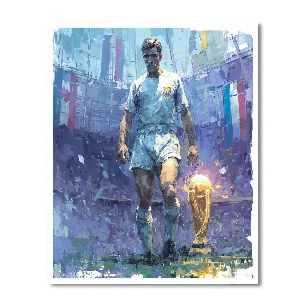 Zidane Fifa 2026 Legacy paint by numbers