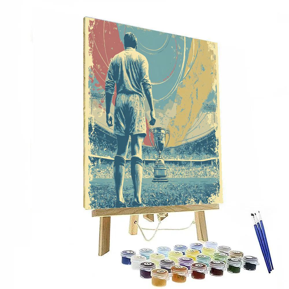 Fifa 2026 Haaland Ice paint by number