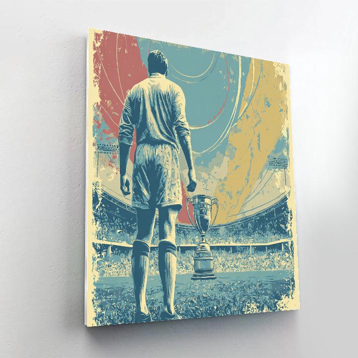 Fifa 2026 Haaland Ice paint by number