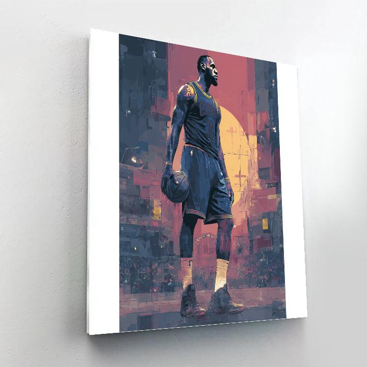 Fifa 2026 Pulisic Lights Paint by numbers art