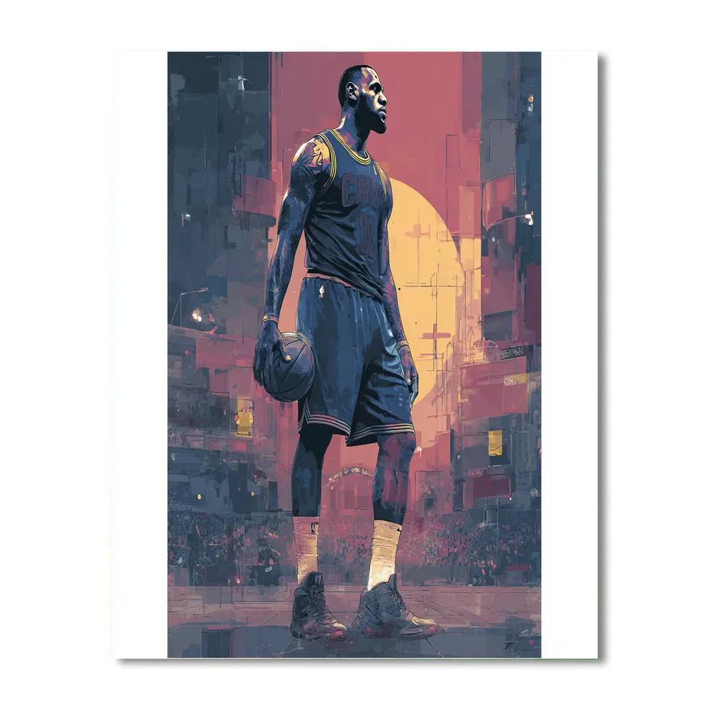Fifa 2026 Pulisic Lights Paint by numbers art