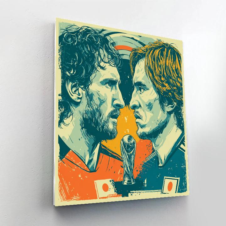 Fifa 2026 Netherlands Vs Japan paint by color