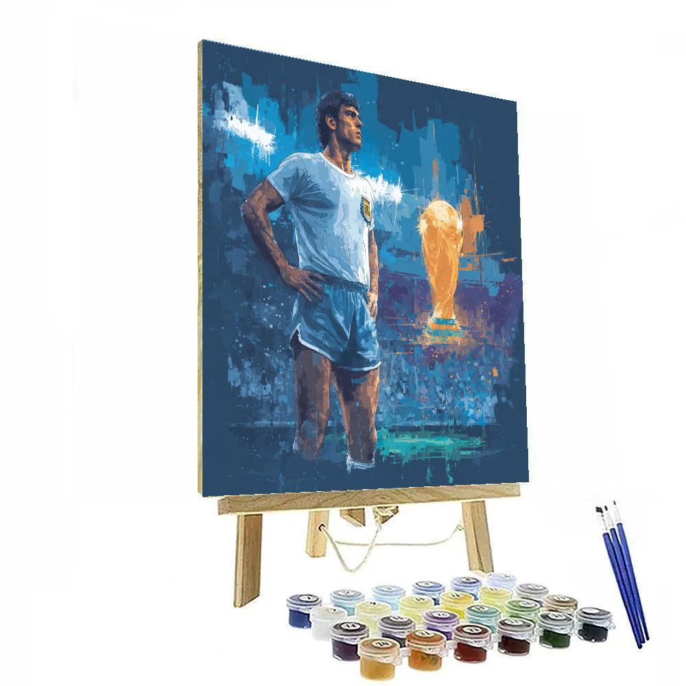Haaland Fifa 2026 Ice painting number kit