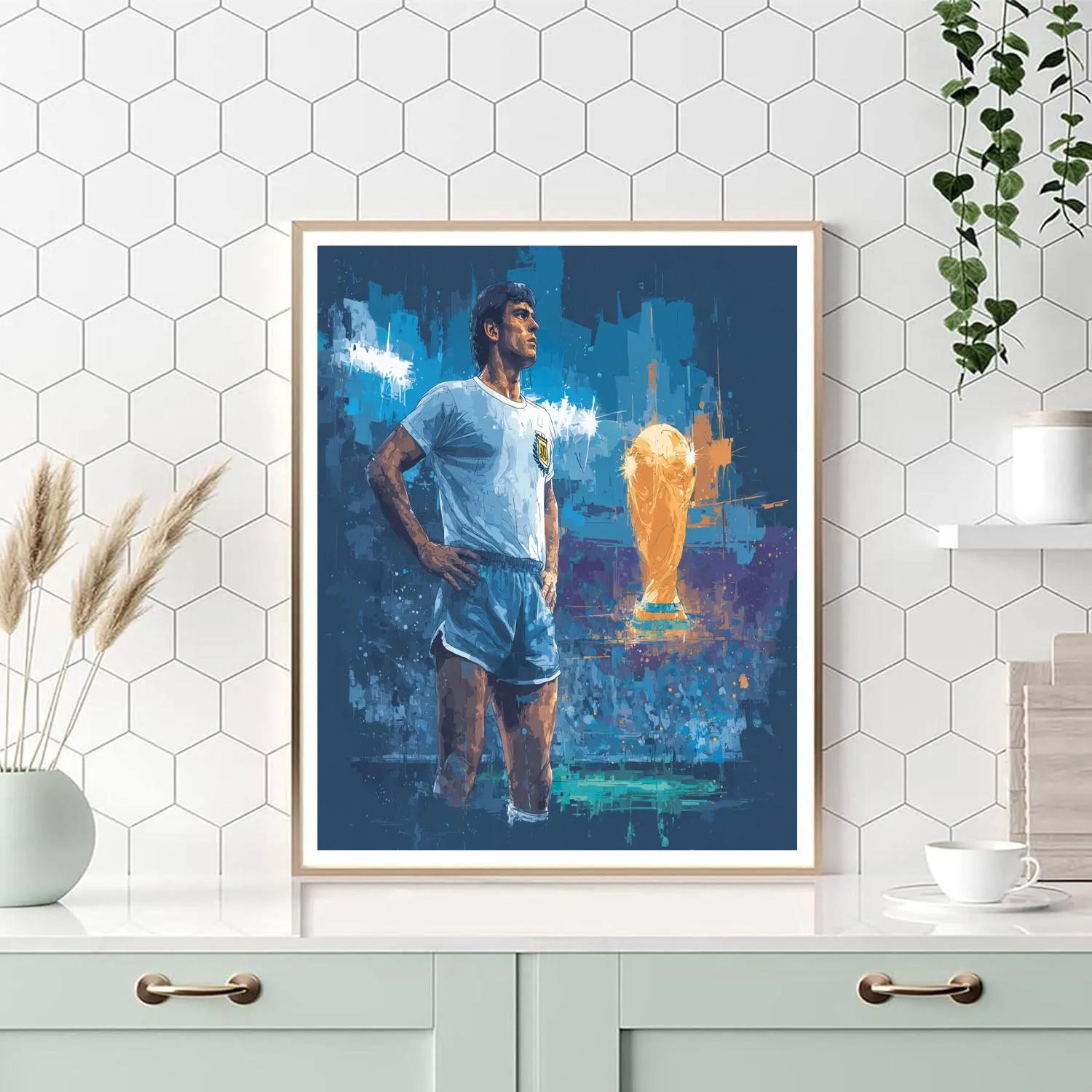 Haaland Fifa 2026 Ice painting number kit