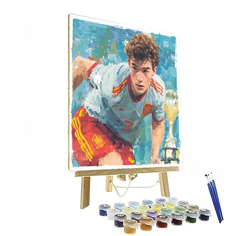 Yamal Fifa 2026 Rise Painting by numbers kit