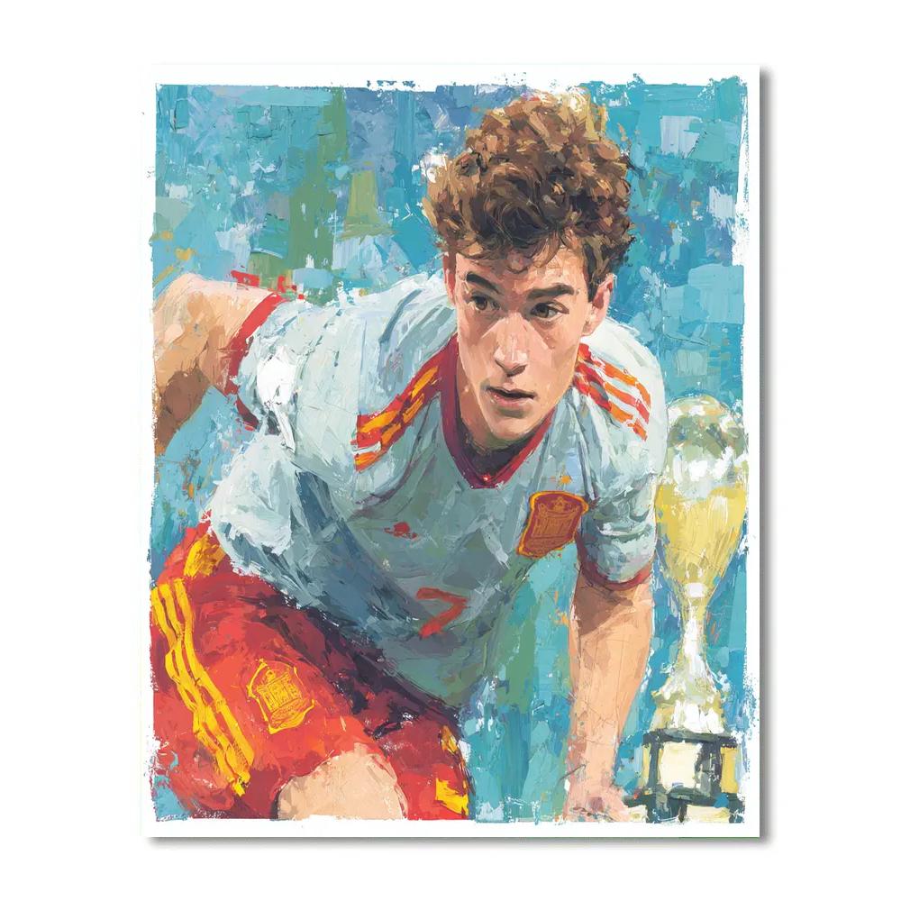 Yamal Fifa 2026 Rise Painting by numbers kit
