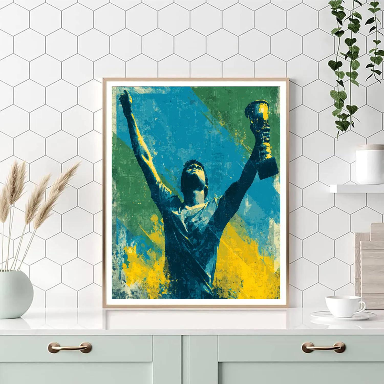 Curaçao Fifa 2026 Blue Numbered painting kits
