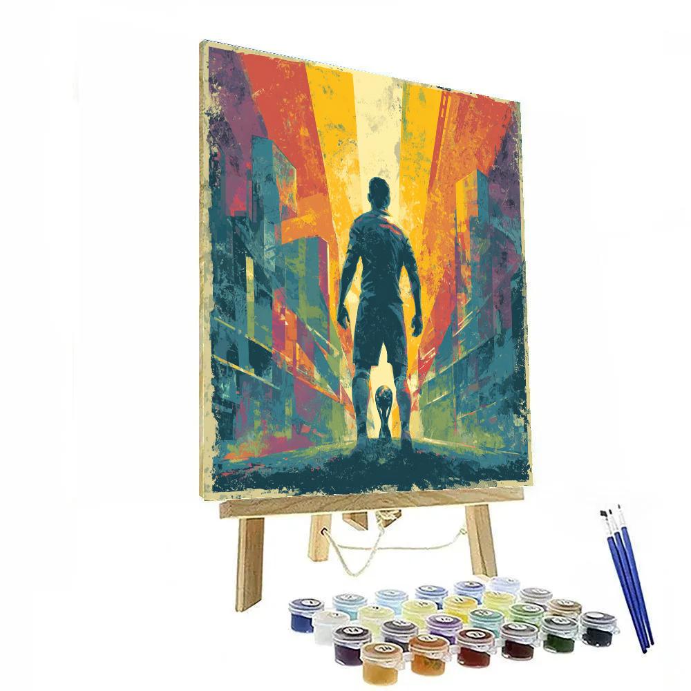 Ecuador Fifa 2026 Sun paint by numbers