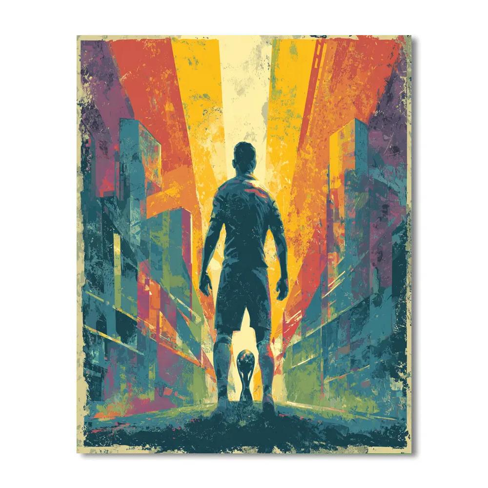 Ecuador Fifa 2026 Sun paint by numbers