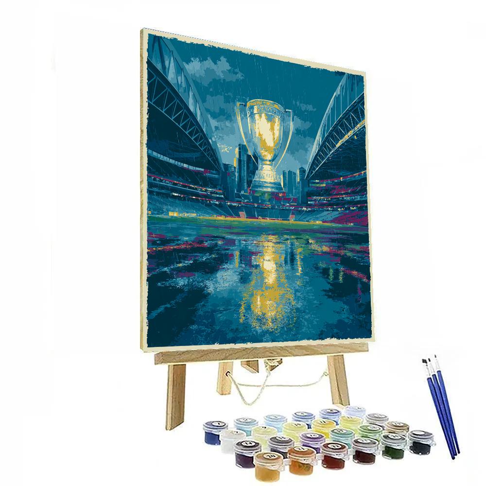 Seattle Fifa 2026 Rainlight Paint by numbers kits