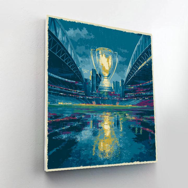 Seattle Fifa 2026 Rainlight Paint by numbers kits