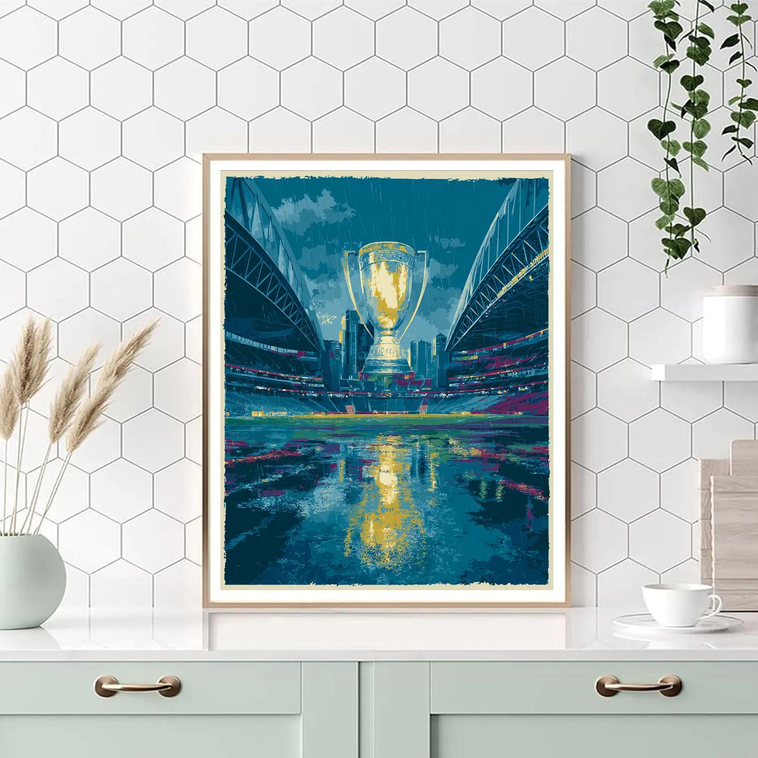 Seattle Fifa 2026 Rainlight Paint by numbers kits