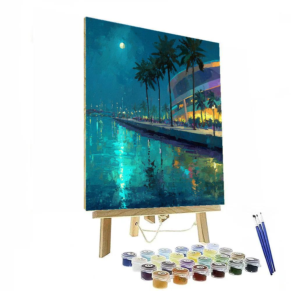 Miami Fifa 2026 Reflection Painting by numbers kit