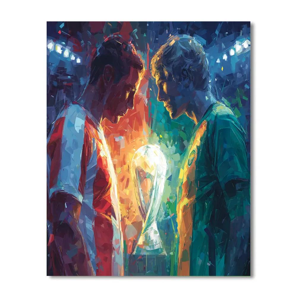 Fifa 2026 Paraguay Vs Australia Paint by numbers kits