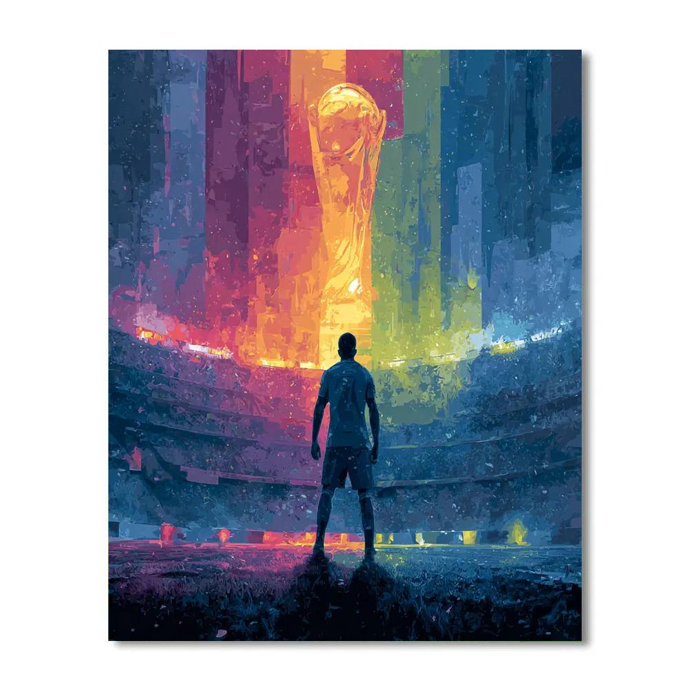 Morocco Fifa 2026 Atlas paint by number