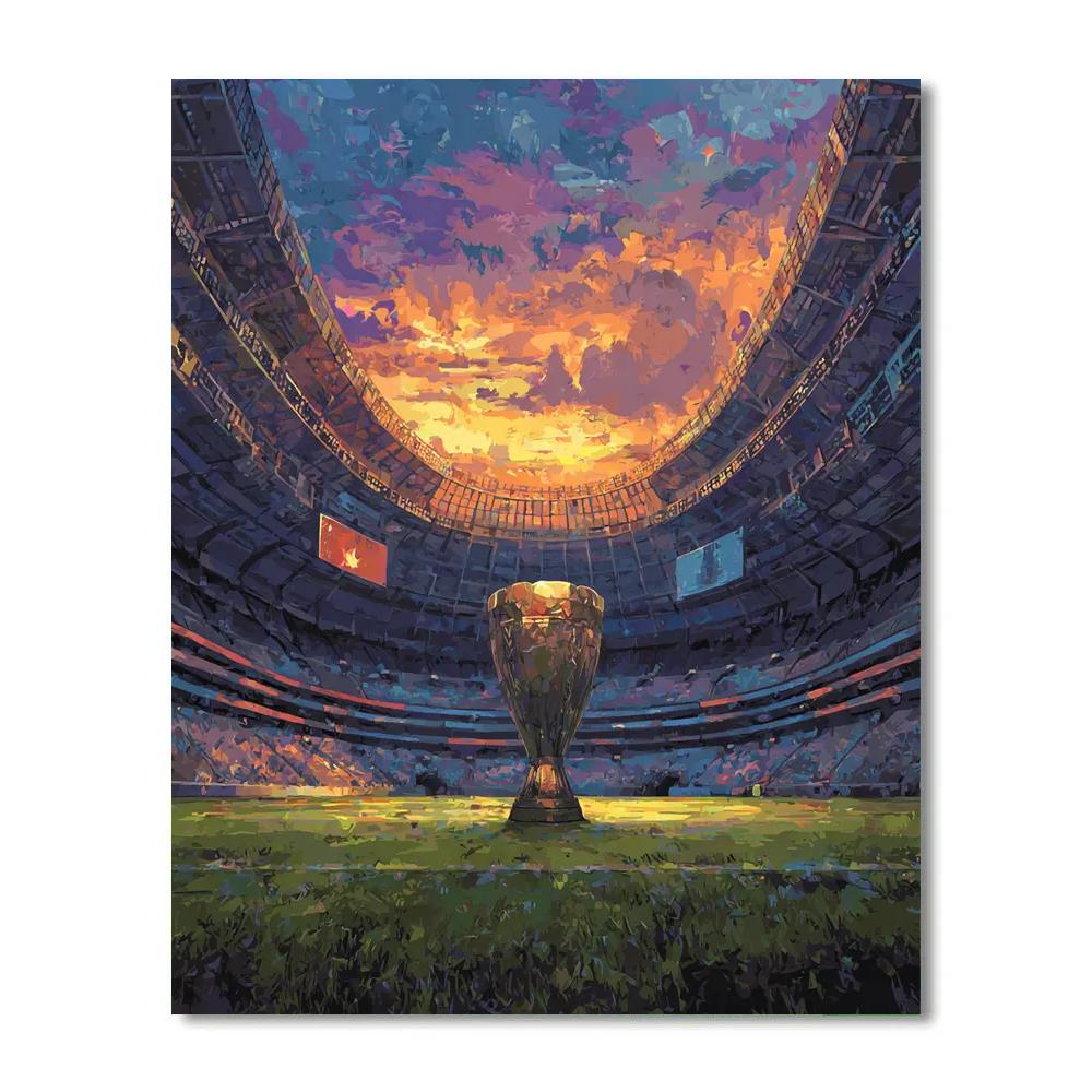 Mexico City Fifa 2026 Opener Paint by numbers kits