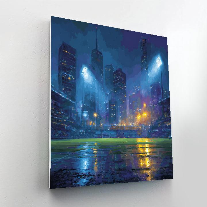 Seattle Fifa 2026 Rainlight paint by number