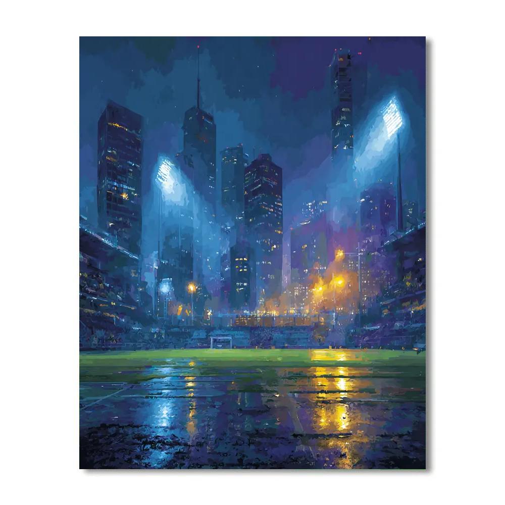 Seattle Fifa 2026 Rainlight paint by number