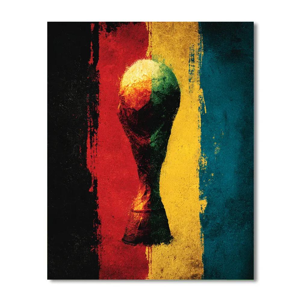 Fifa 2026 Group E Glow Painting by numbers kit