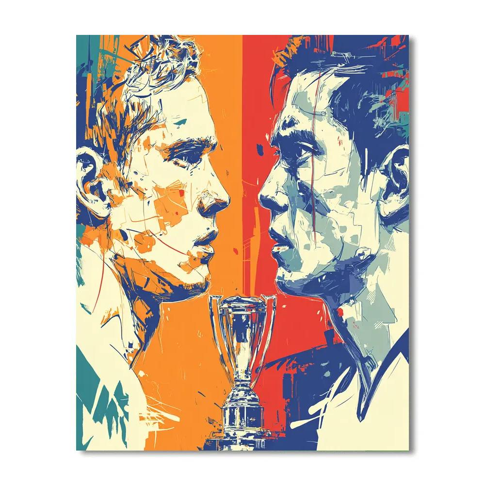 Fifa 2026 Netherlands Vs Japan Painting by numbers kit