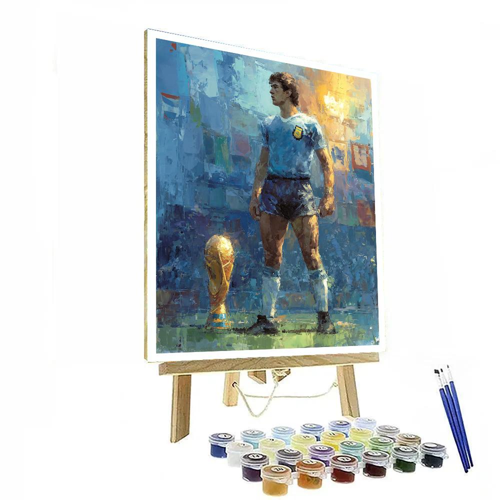 Salah Fifa 2026 Lights paint by numbers