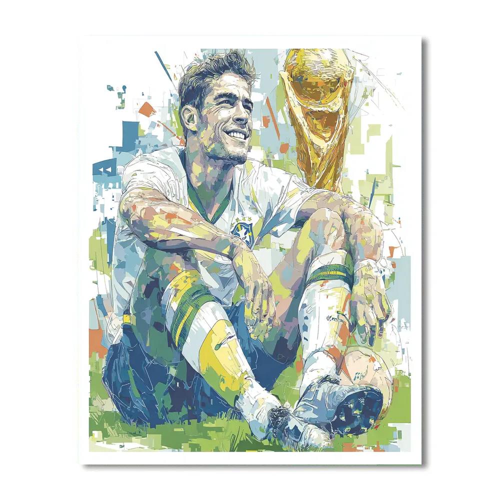 Ronaldinho Fifa 2026 Joy Numbered painting kits