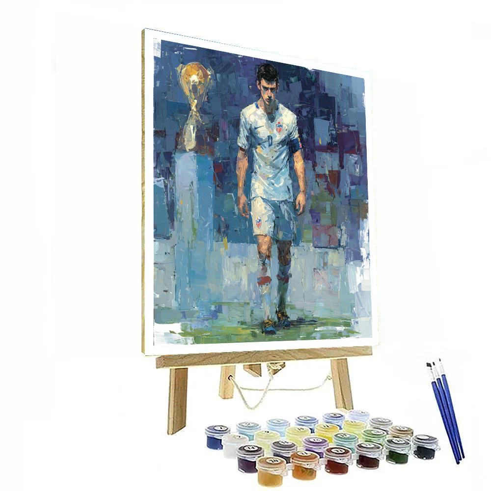 Fifa 2026 Haaland Ice Numbered painting kits