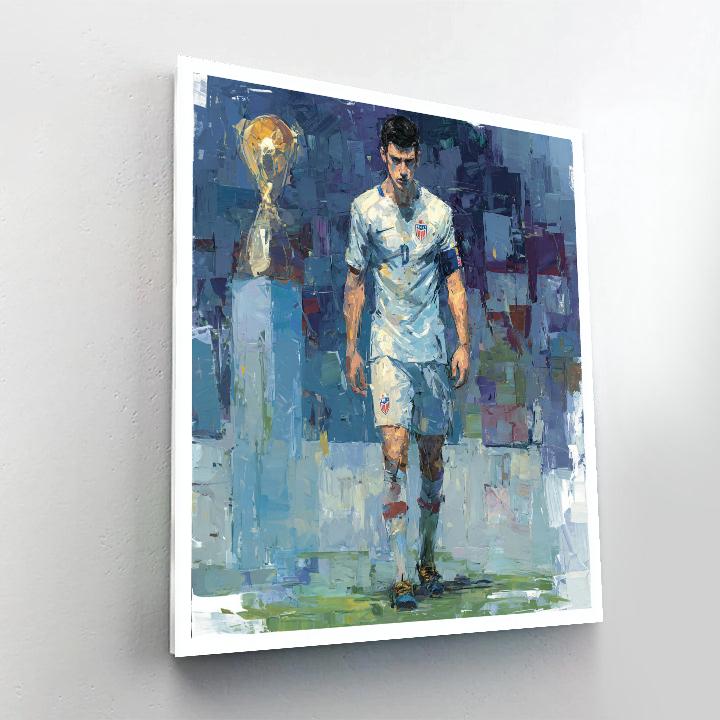 Fifa 2026 Haaland Ice Numbered painting kits