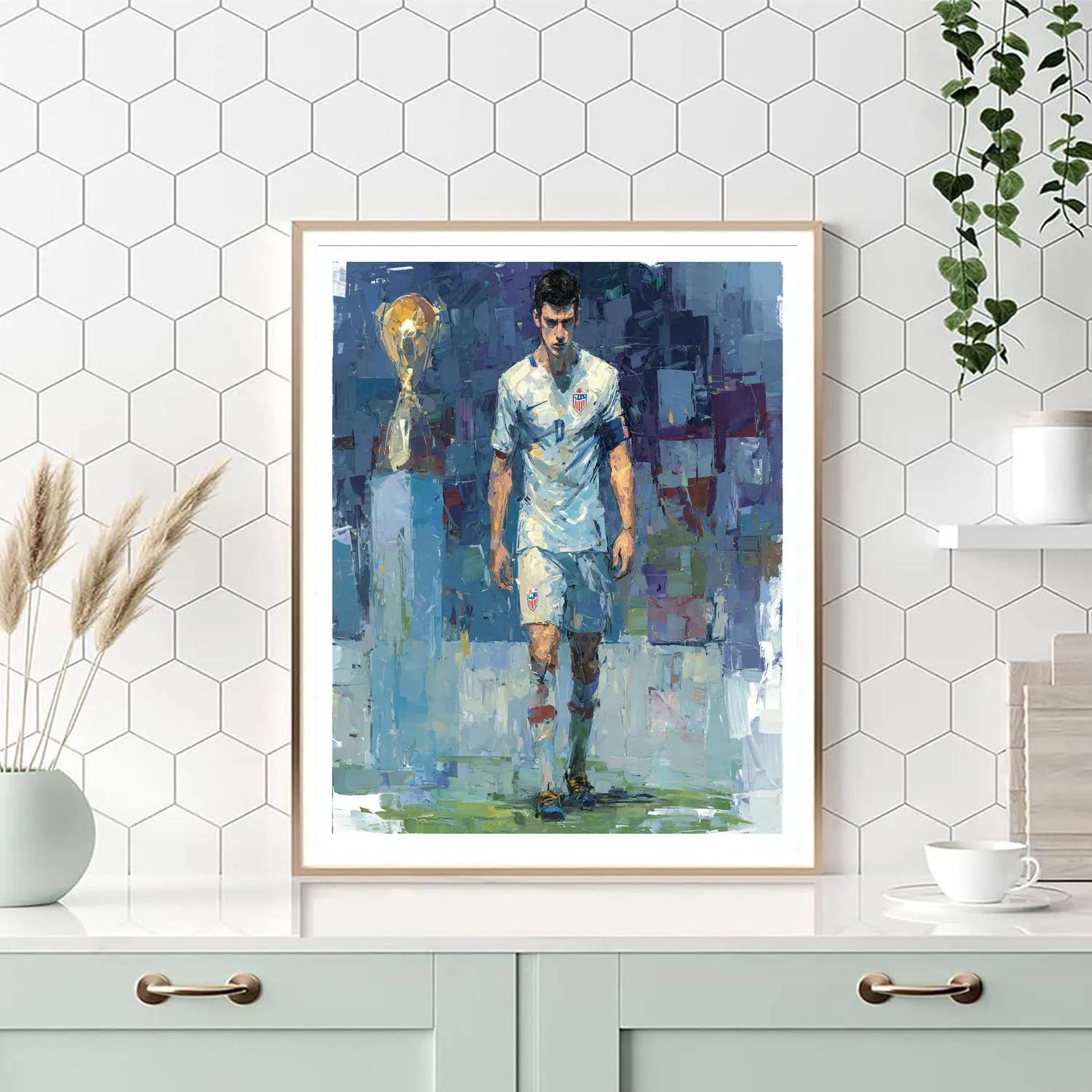 Fifa 2026 Haaland Ice Numbered painting kits