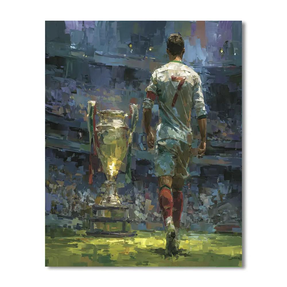 Fifa 2026 Hakimi Atlas Painting by numbers kit
