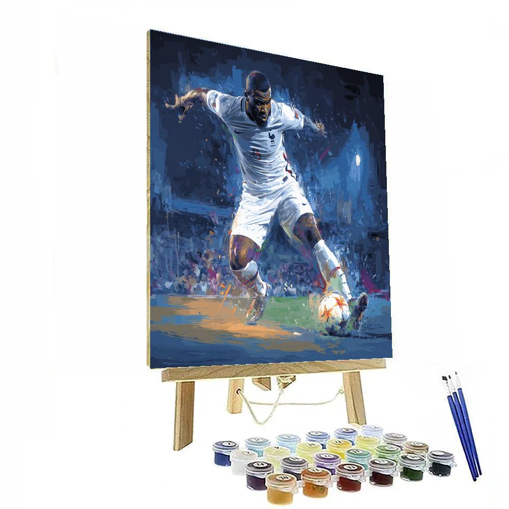 Mitoma Fifa 2026 Blue DIY paint by numbers