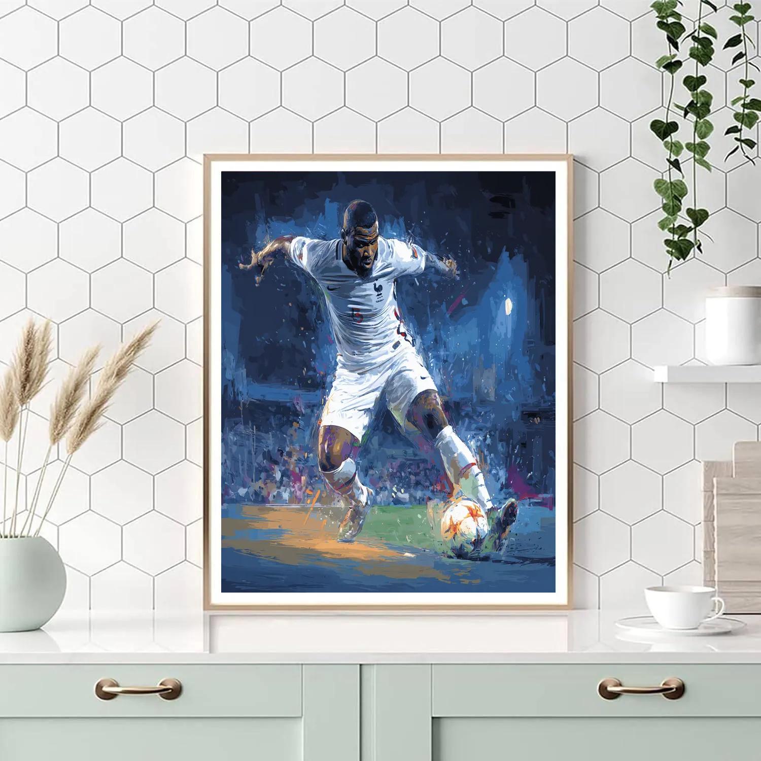 Mitoma Fifa 2026 Blue DIY paint by numbers
