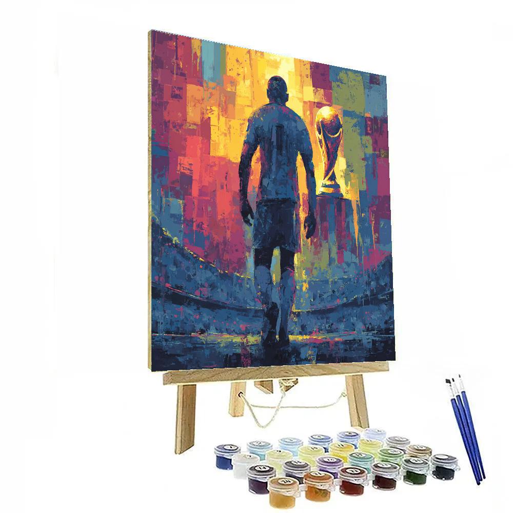 Ecuador Fifa 2026 Sun Paint by numbers kits
