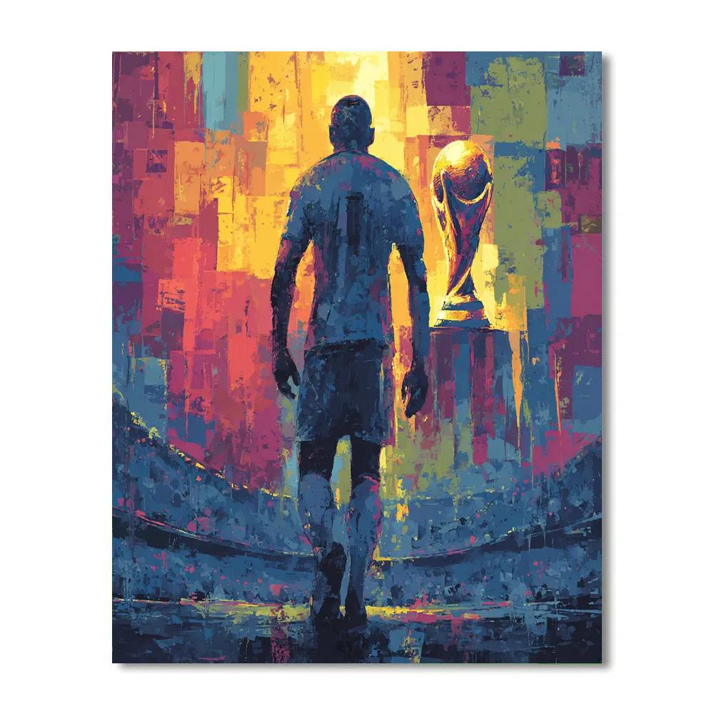Ecuador Fifa 2026 Sun Paint by numbers kits