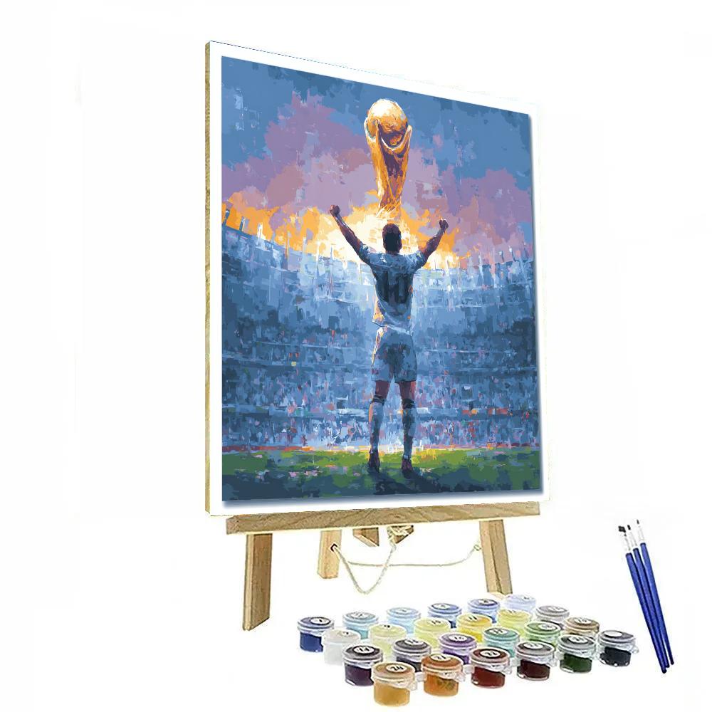 Uzbekistan Fifa 2026 Dawn paint by color