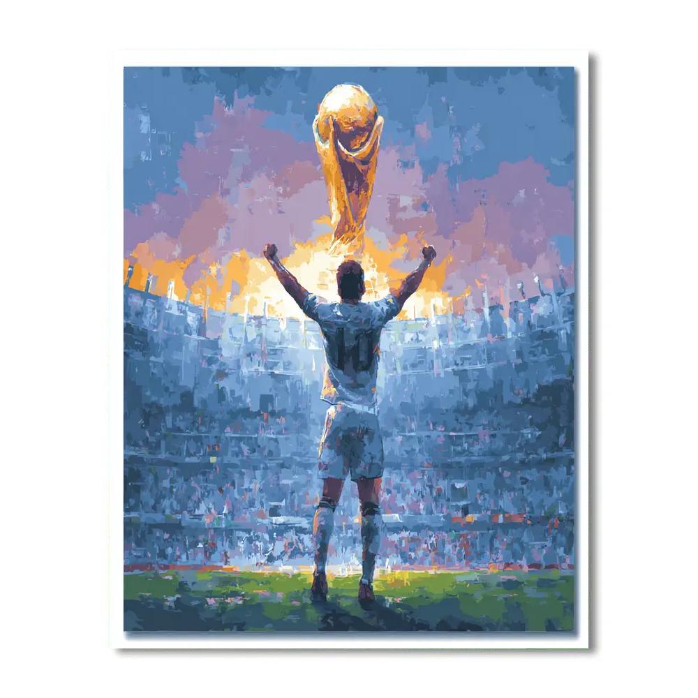 Uzbekistan Fifa 2026 Dawn paint by color