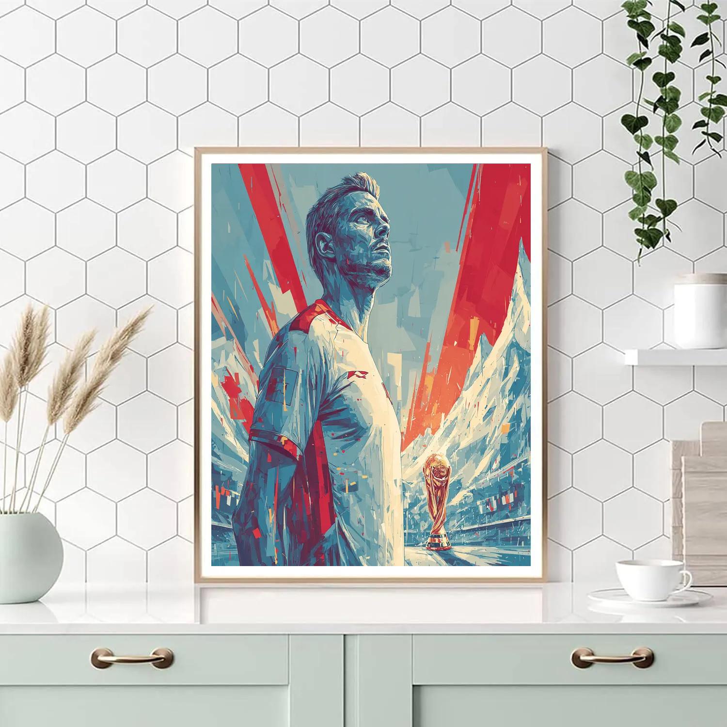 Switzerland Fifa 2026 Peak Number painting