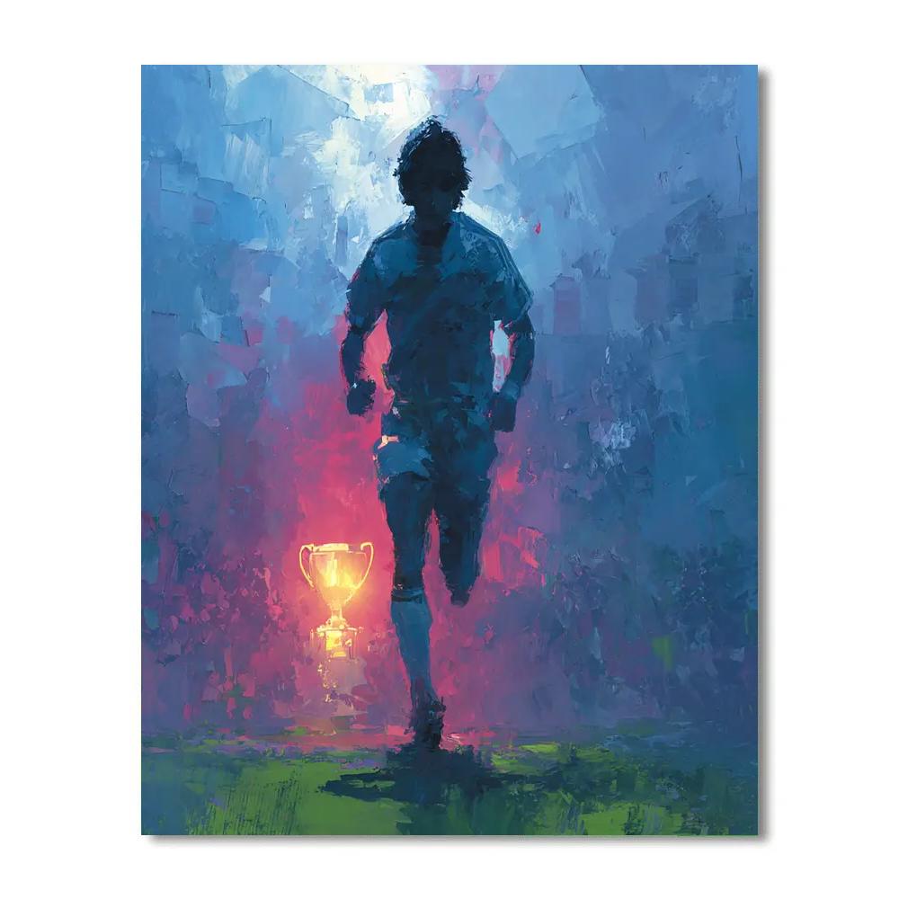 Iraq Fifa 2026 Flame Paint by numbers art